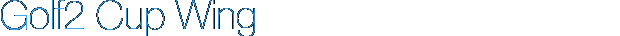 Golf2 カップウイング