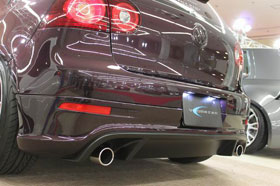 ゴルフ５用 StudieーLOOK リアアンダースポイラー