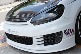 ゴルフ6用GTI-フロントリップスポイラー